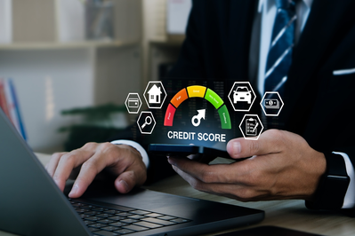 credit score dial